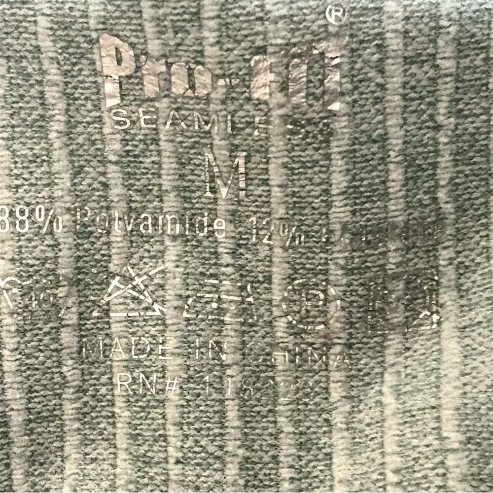 Profit Ribbed Racer Sports Bra Green M - Picture 7 of 7